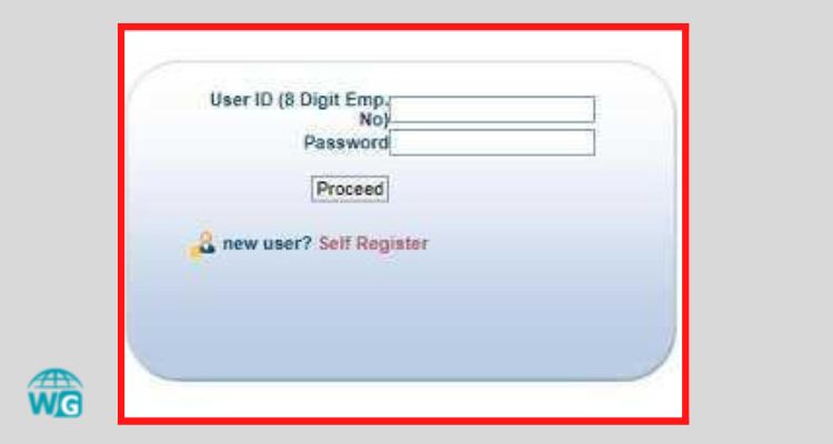 Enter your “User ID, Password” and click on “Proceed.”
